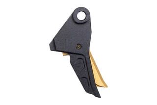 Tyrant CNC Springfield Echelon I.T.T.S. Black Trigger with Gold Safety